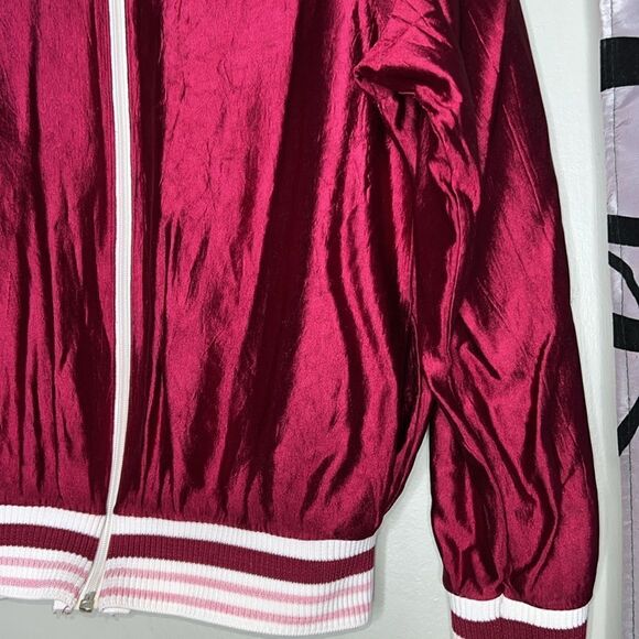 Vintage Lightweight Striped Bomber Jacket Small - Picture 4 of 11